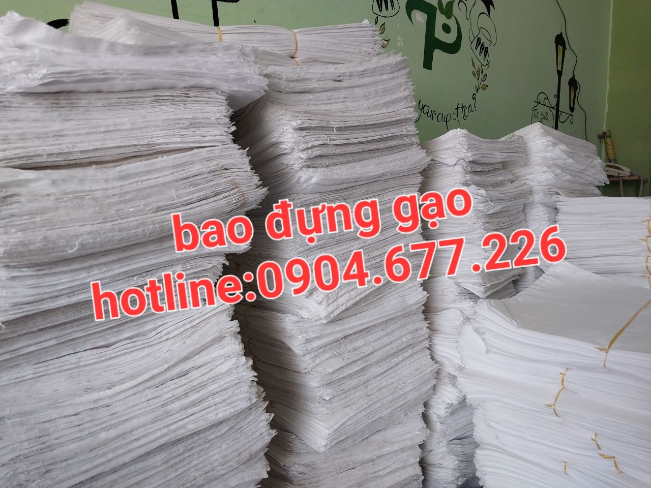 Bao pp dệt, bao đựng gạo, bao đựng bột mì giá rẻ