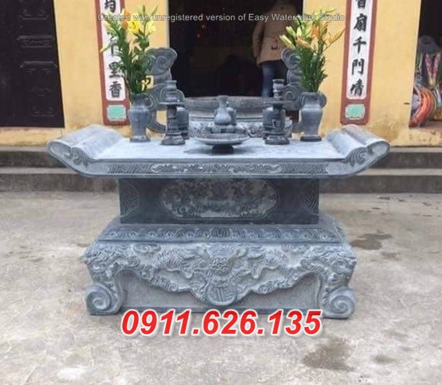 Mẫu Ban Bàn Đá Lễ Đá Đẹp, Đá Nguyên Khối