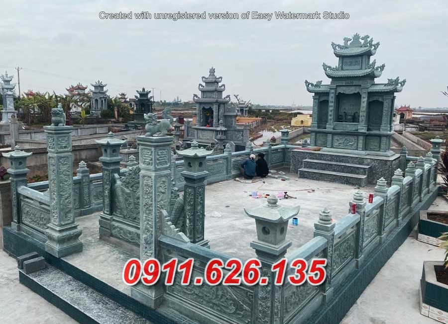 Tường Rào Lan Can Đá Đẹp Nguyên Khối Phù Hợp Nhà Thờ Họ