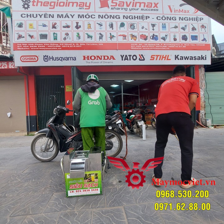 [Bảo hành 1 năm ]-Máy ép mía siêu sạch VMF1-400