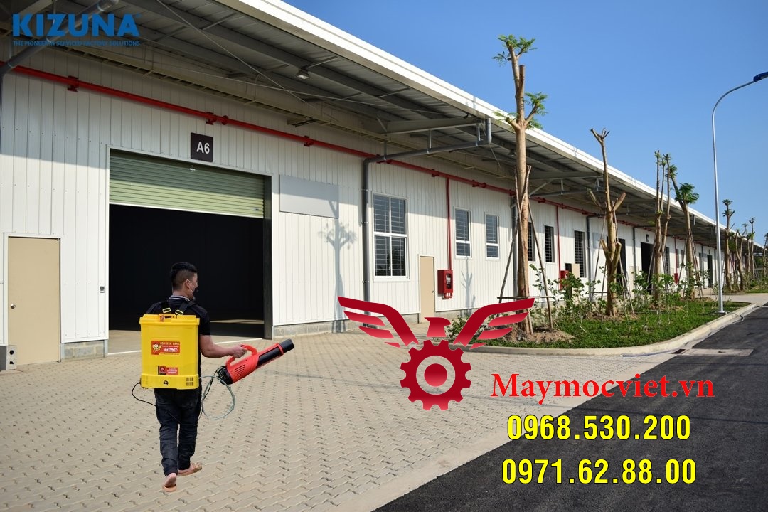 Xit khử khuẩn , khử trùng diệt muỗi Turbo BA-6 cho nhà ở , kho xưởng