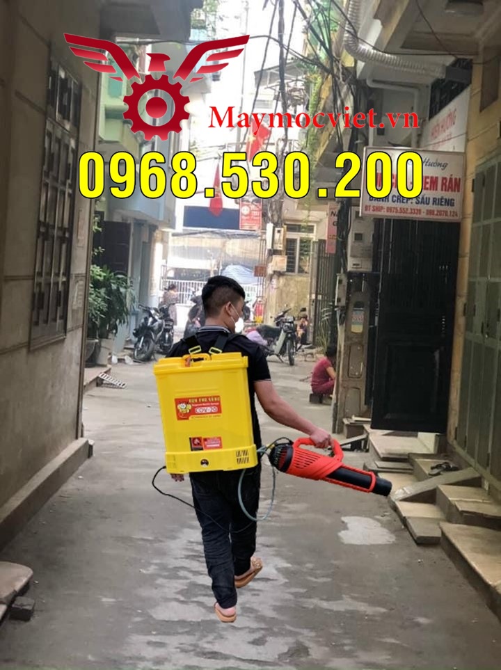 Xit khử khuẩn , khử trùng diệt muỗi Turbo BA-6 cho nhà ở , kho xưởng