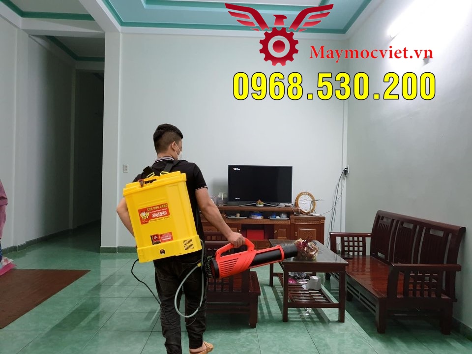 Xit khử khuẩn , khử trùng diệt muỗi Turbo BA-6 cho nhà ở , kho xưởng