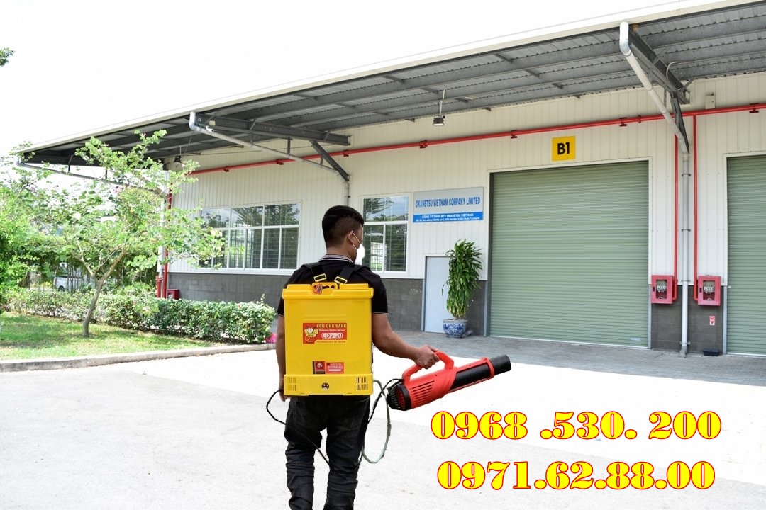 Xit khử khuẩn , khử trùng diệt muỗi Turbo BA-6 cho nhà ở , kho xưởng