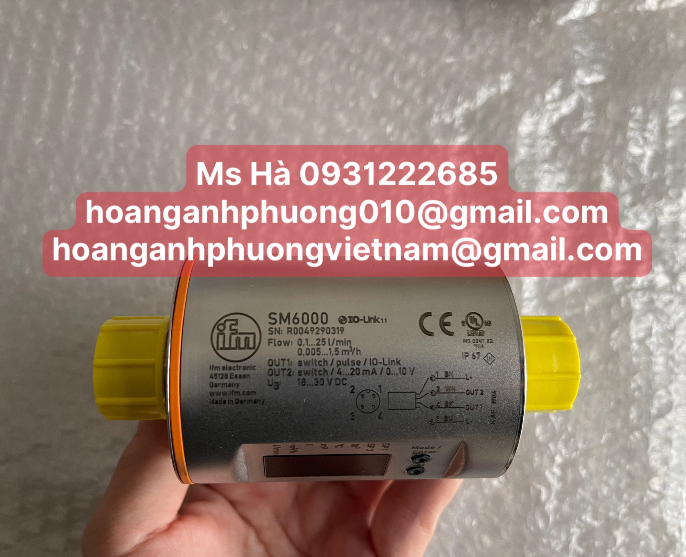 Sensor SM6000 IFM - nhận báo giá tốt - Hoàng Anh Phương