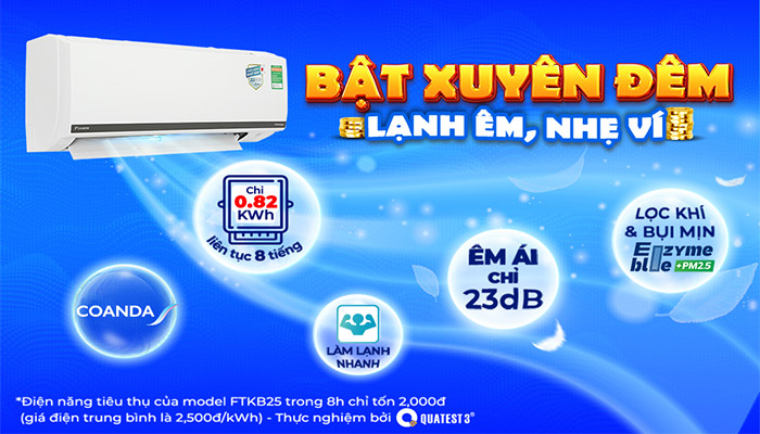 TOP 5 ĐIỀU HÒA 9000BTU ĐÁNG MUA CHO MÙA HÈ NÀY