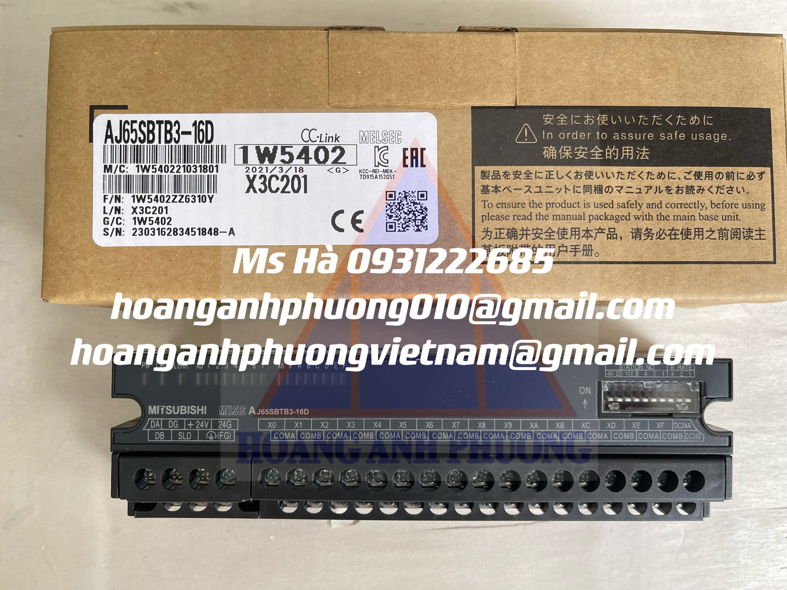 Hàng nhập - giá tốt hiện nay - AJ65SBTB3-16D mitsubishi