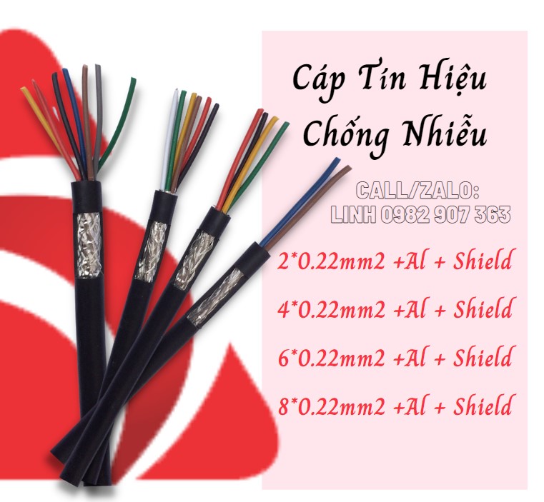 Cáp tín hiệu Altek Kabel 2 lớp chống nhiễu