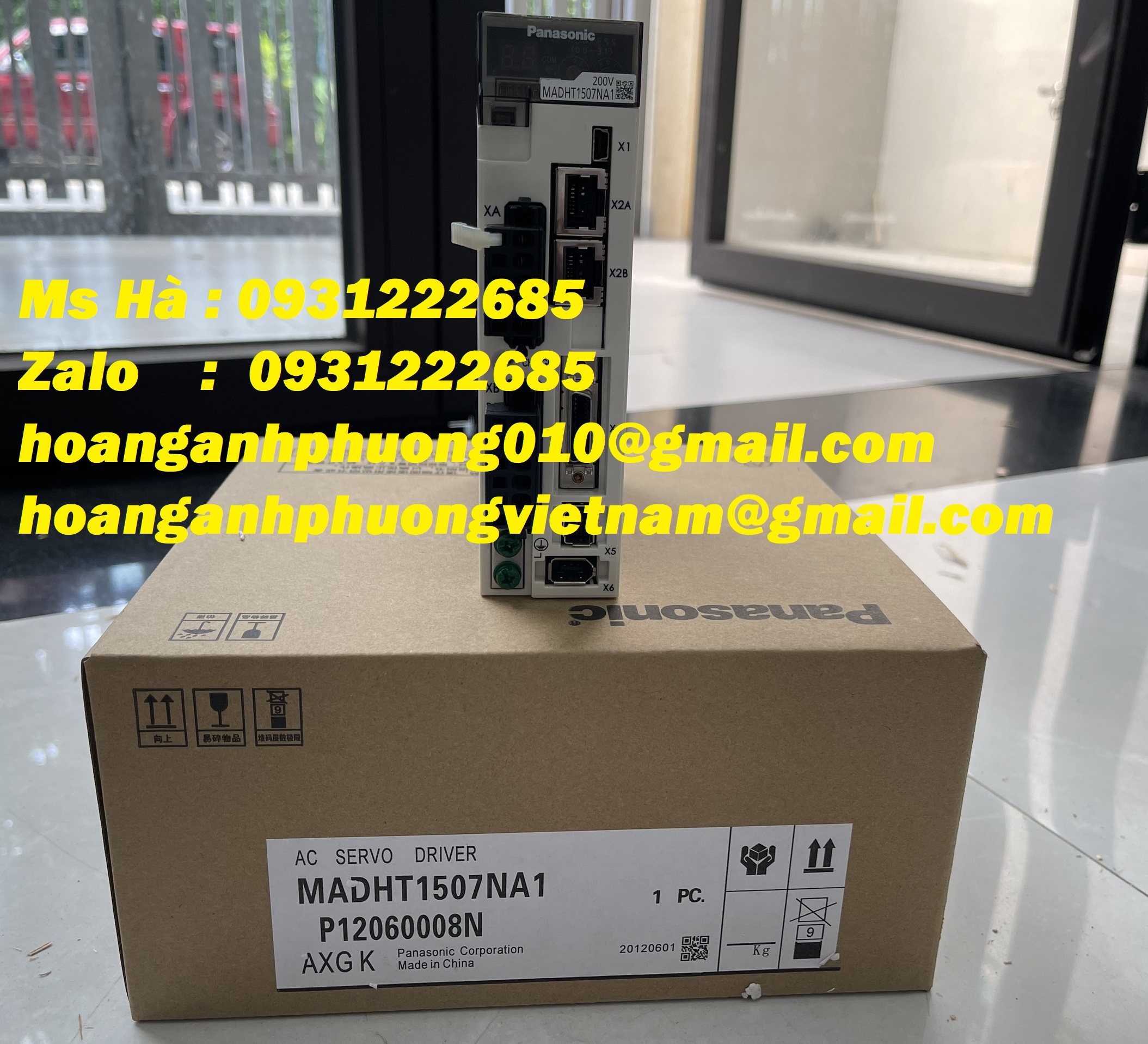 Servo driver A5 series MADHT1507NA1 panasonic mới 100%