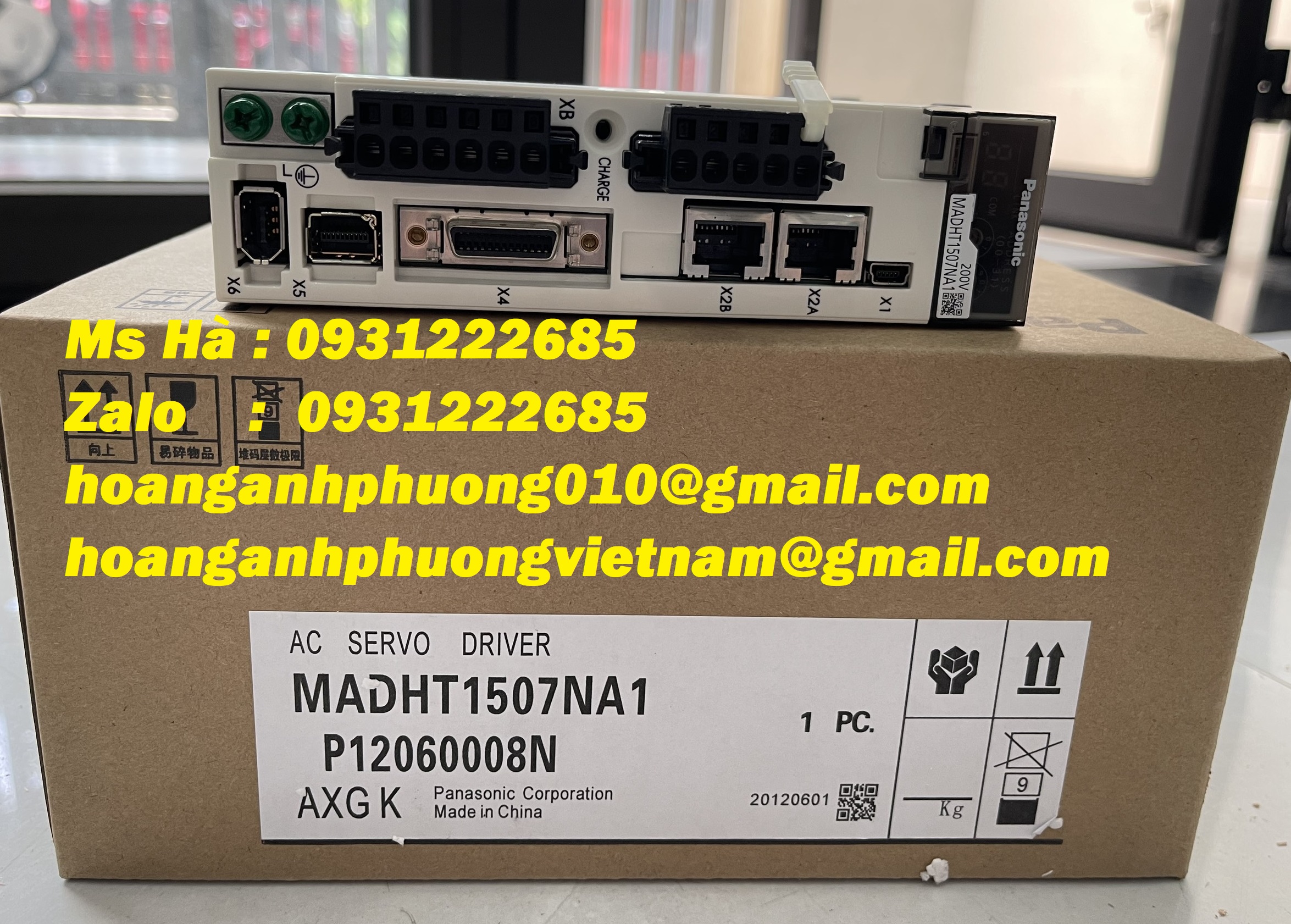 Servo driver A5 series MADHT1507NA1 panasonic mới 100%