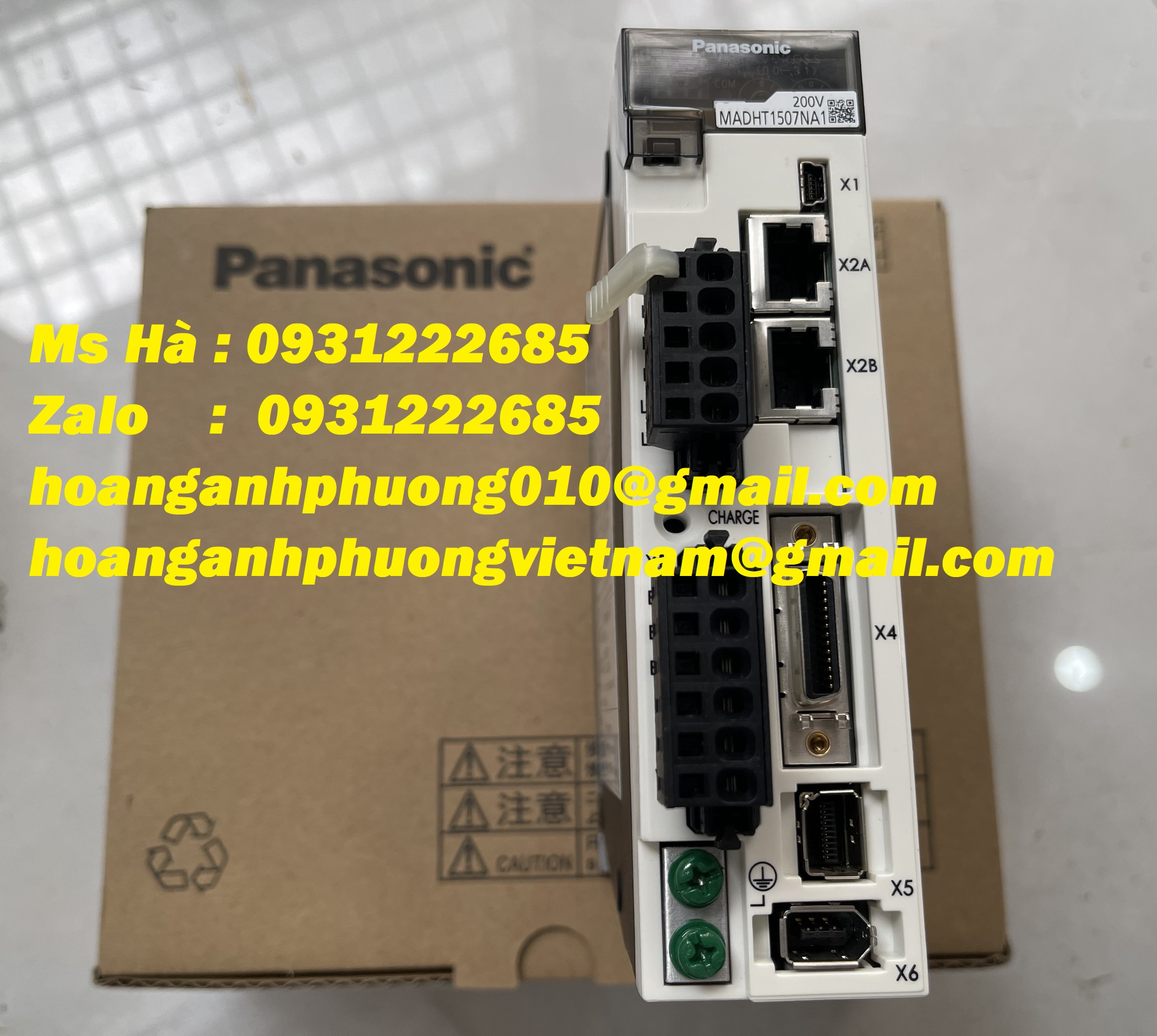Servo driver A5 series MADHT1507NA1 panasonic mới 100%