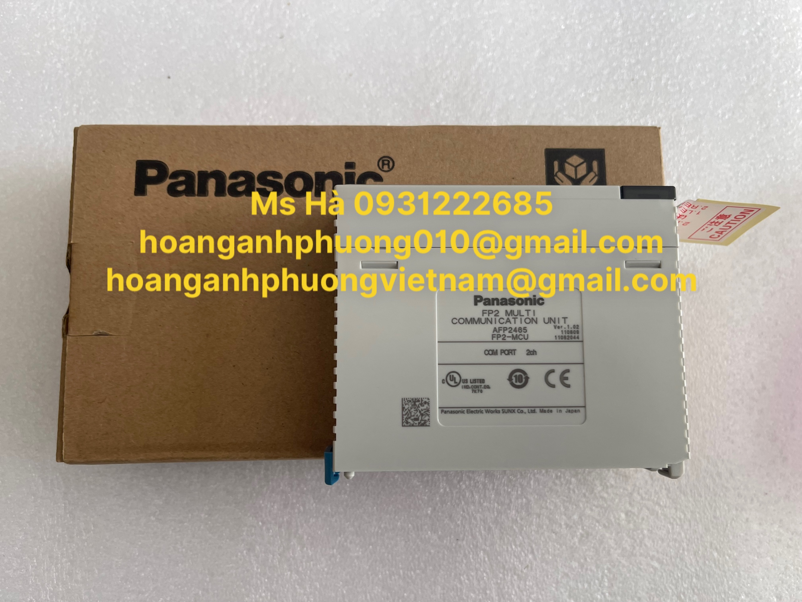 FP2-MCU panasonic - mô đun plc - bảo hành toàn quốc