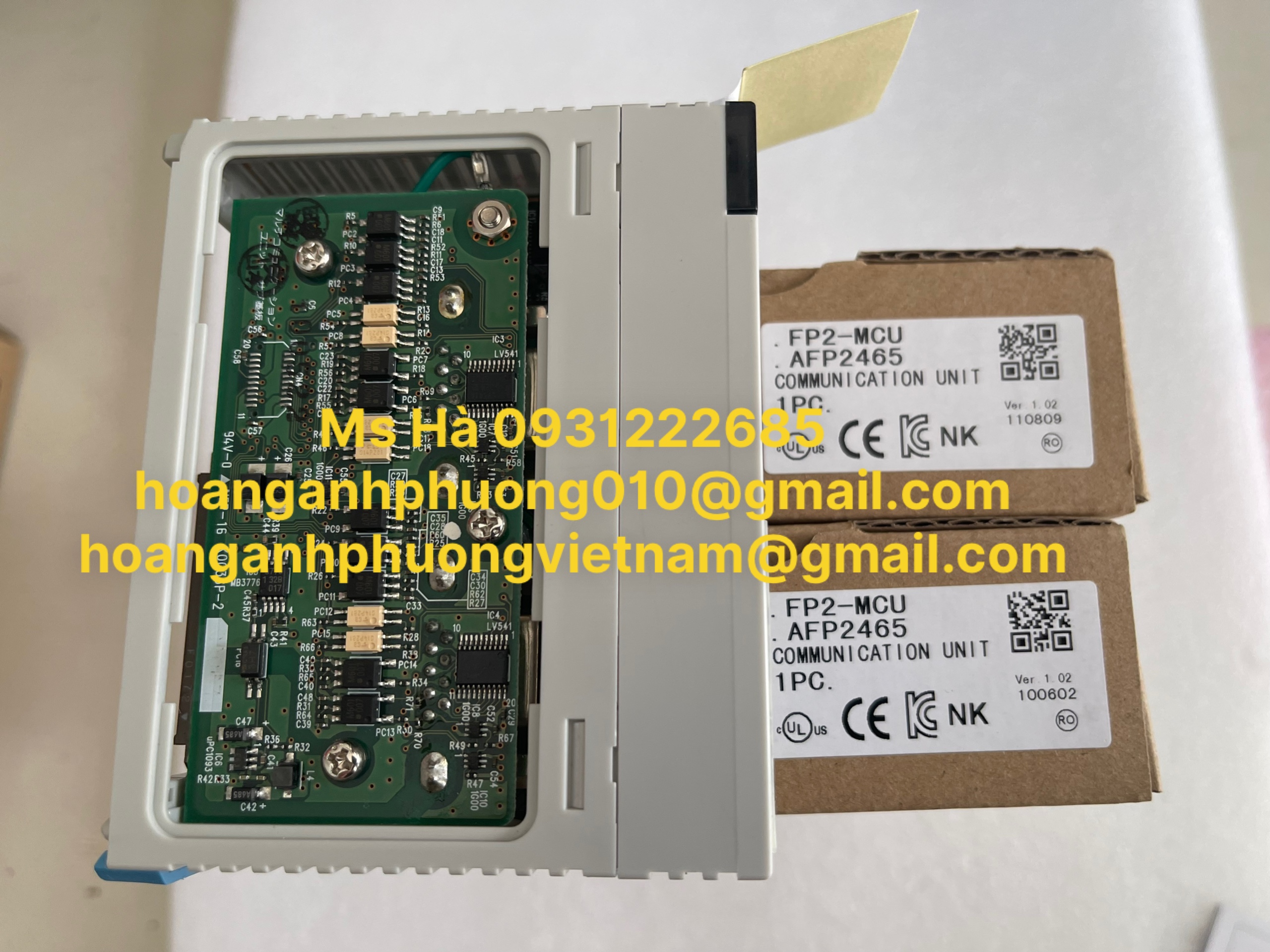 FP2-MCU panasonic - mô đun plc - bảo hành toàn quốc