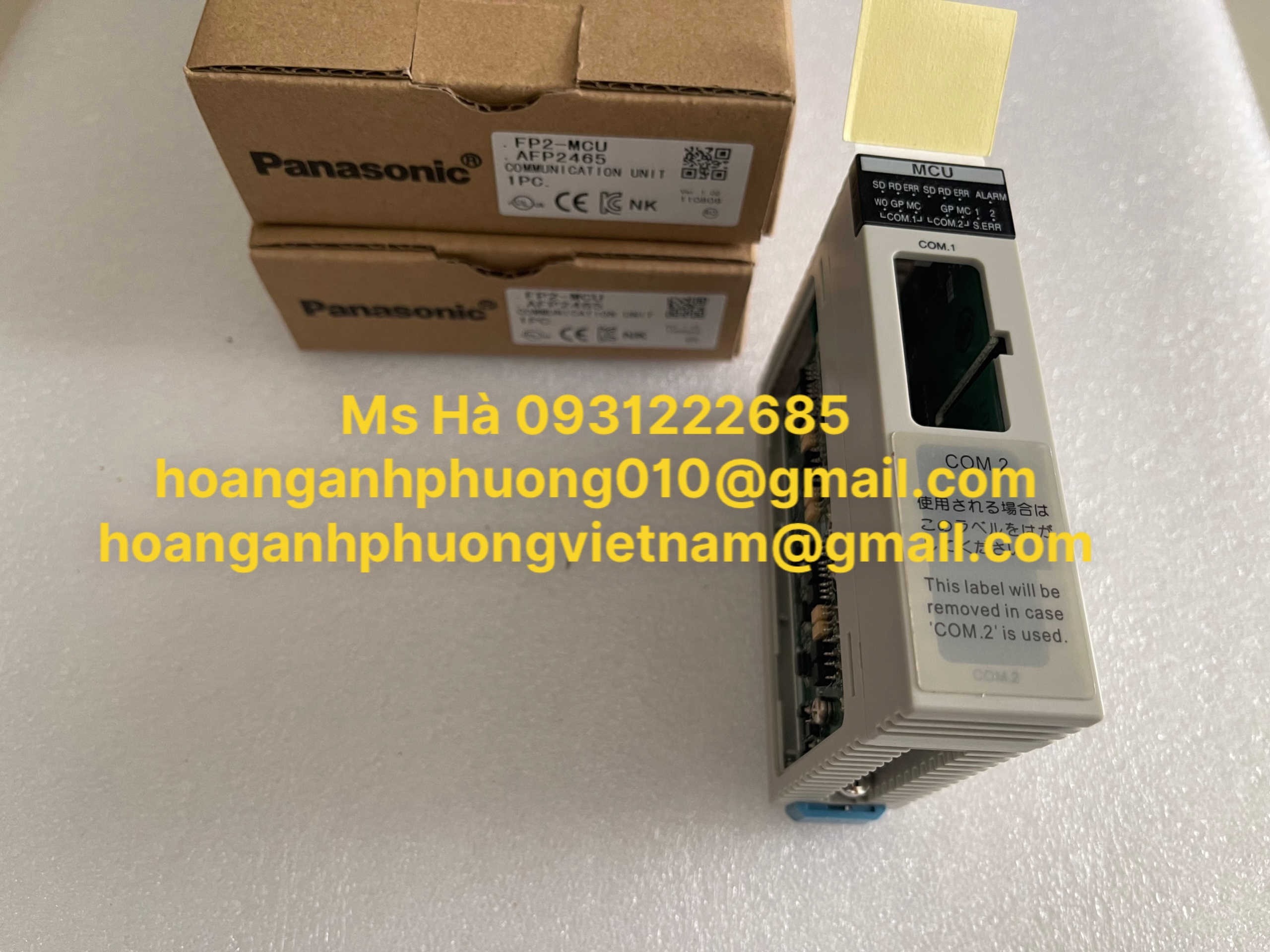 FP2-MCU panasonic - mô đun plc - bảo hành toàn quốc