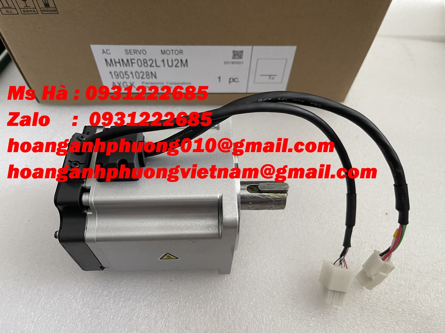Bộ motor nhập khẩu hàng mới 100% dòng MHMF082L1U2M panasonic