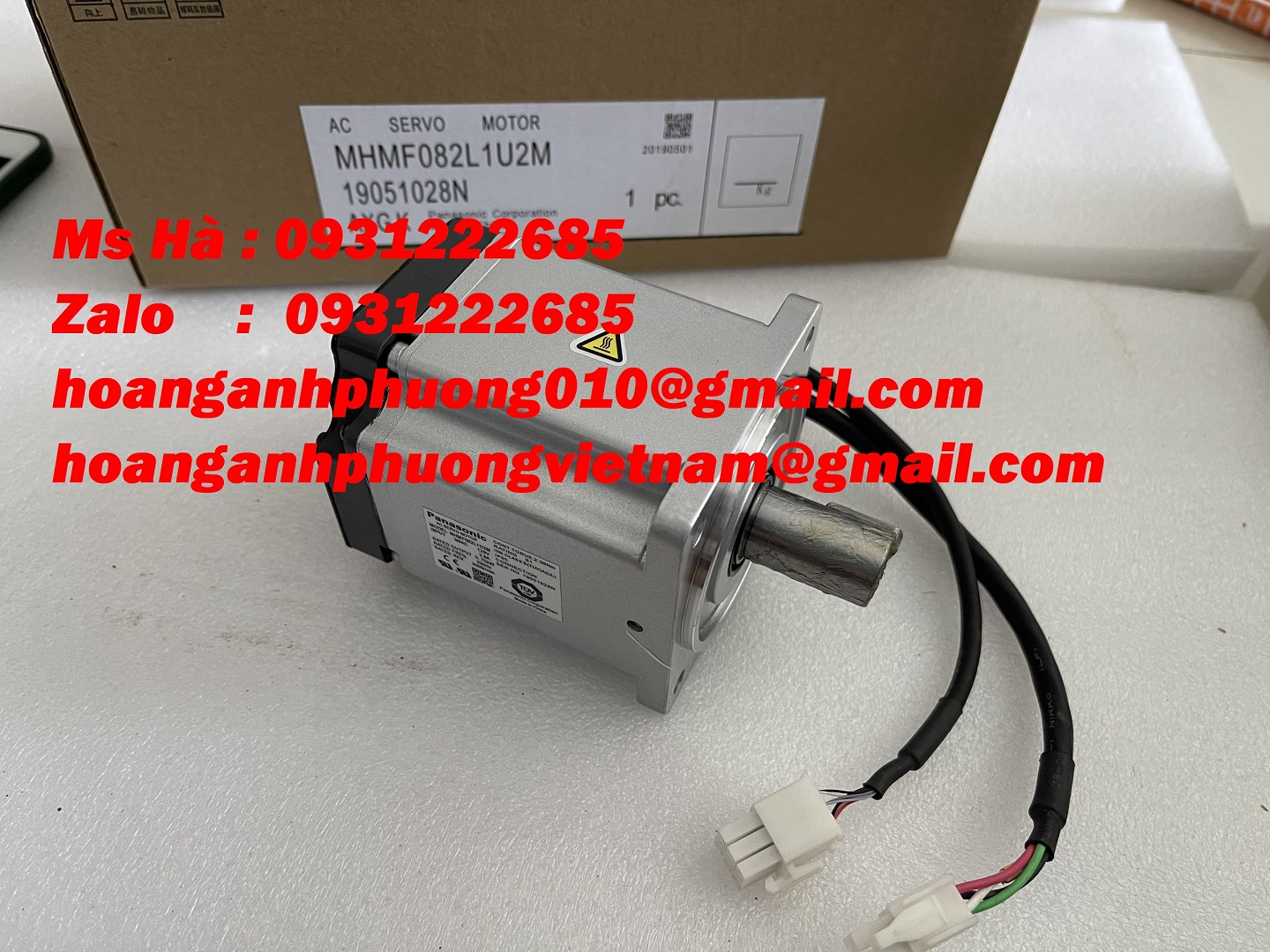 Bộ motor nhập khẩu hàng mới 100% dòng MHMF082L1U2M panasonic