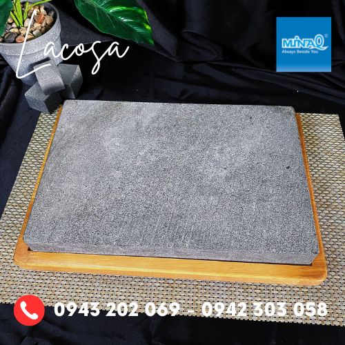 Tổng hợp các loại khay đá nướng thịt Lacosa