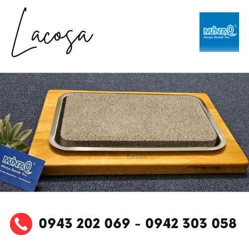 Tổng hợp các loại khay đá nướng thịt Lacosa