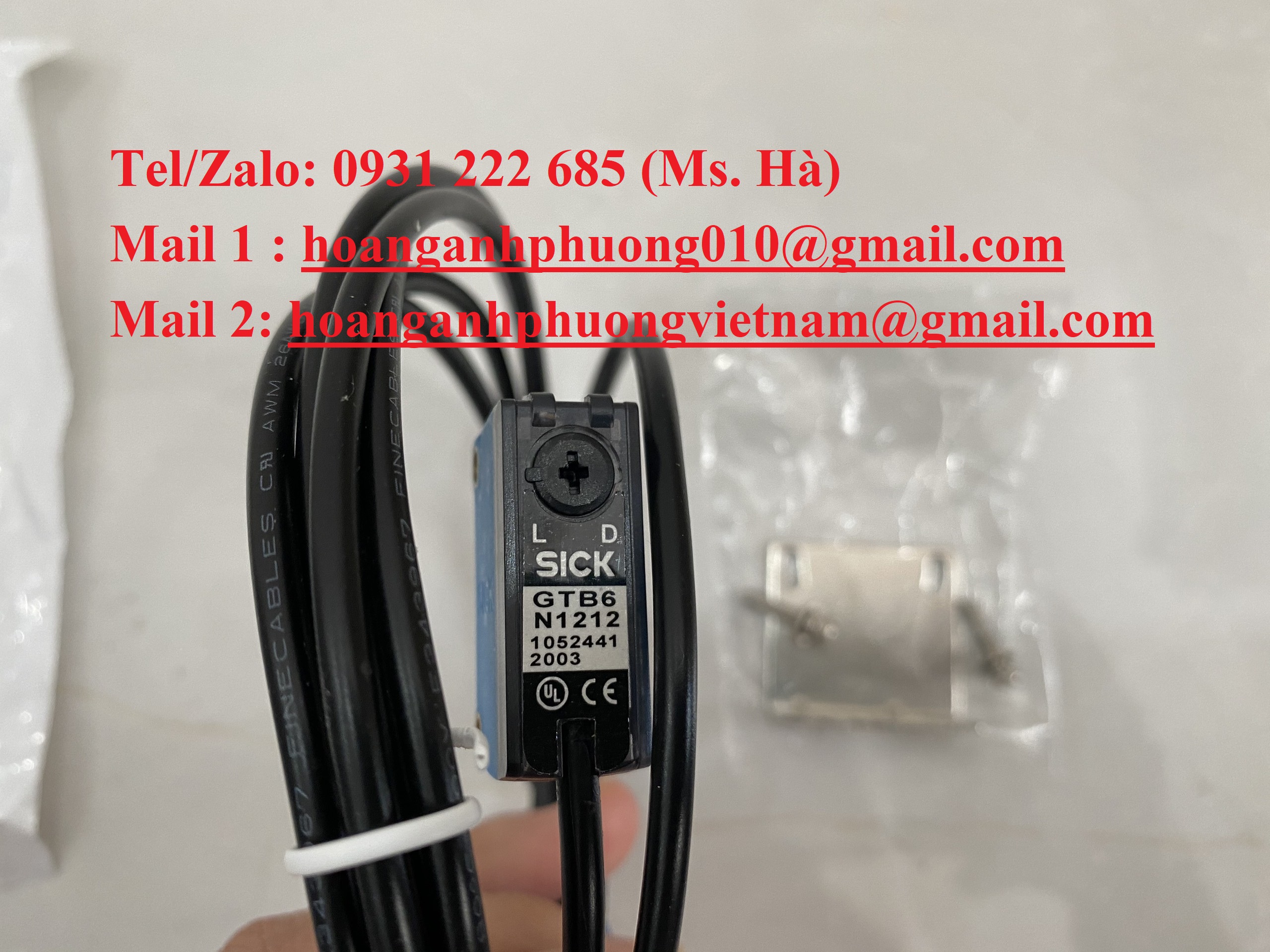 Cảm biến chính hãng 100% sick GTB6-N1212 - Bình Dương