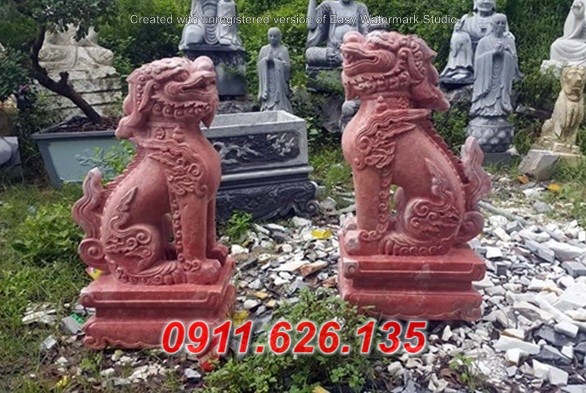 Mẫu Nghê Đá Đẹp, Tượng Kỳ Lân, Tượng Nghê Tài Phật