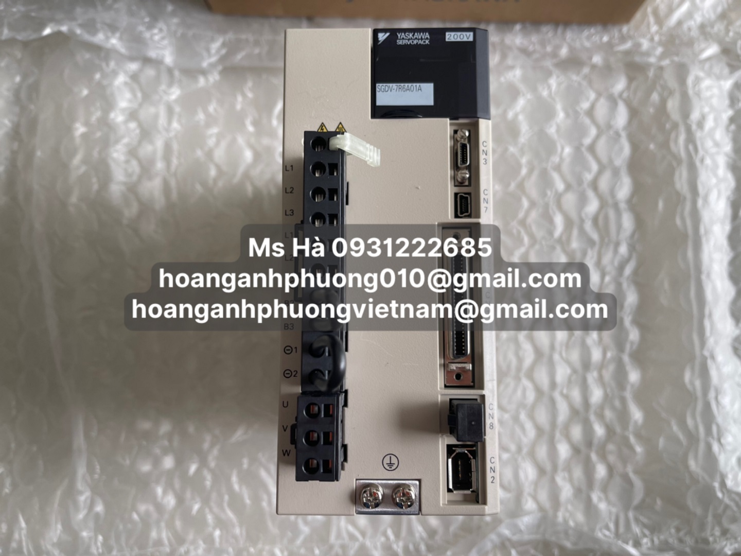 Bộ điều khiển hàng mới dòng yaskawa SGDV-7R6A01A