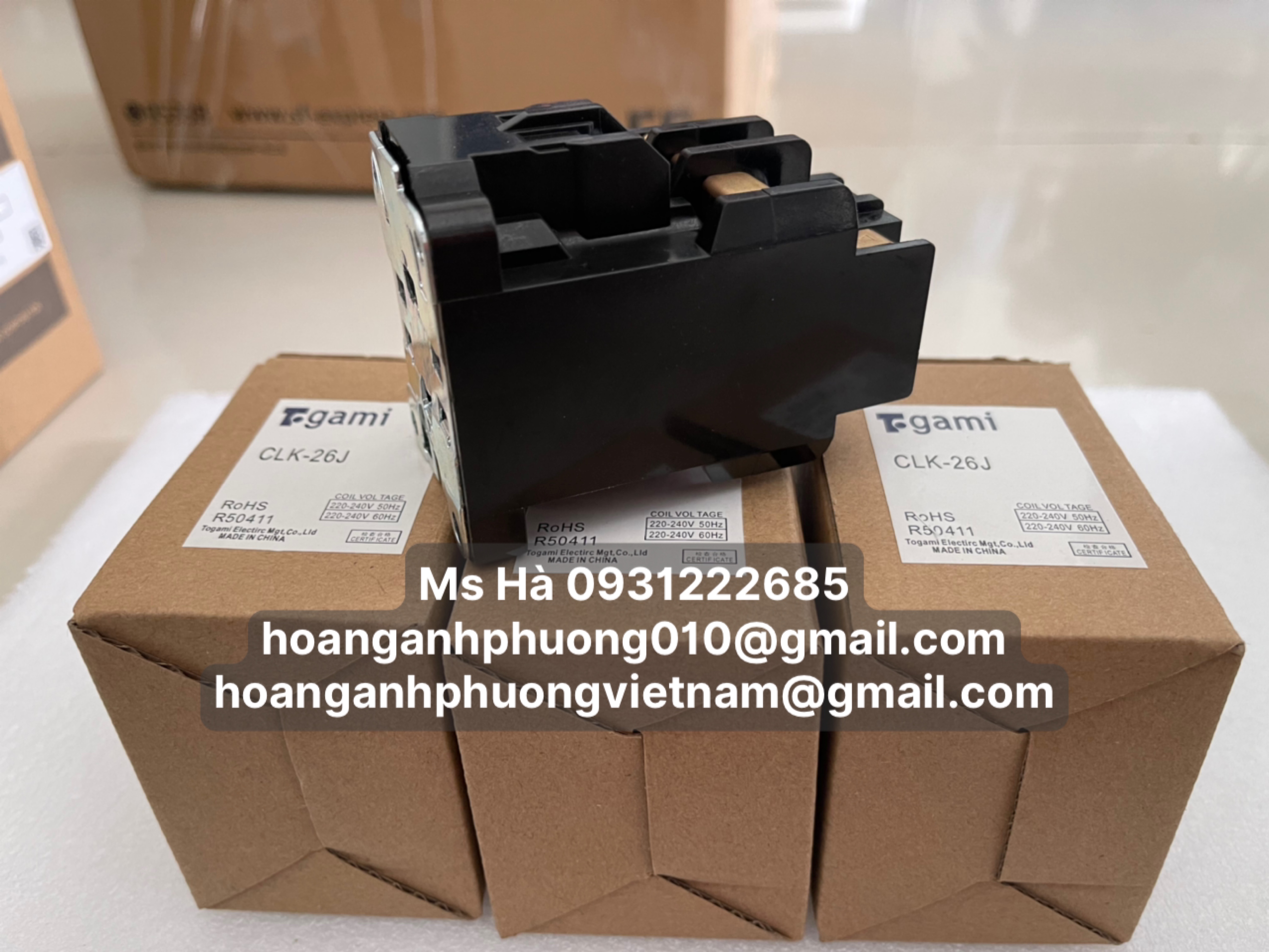 CLK-26J, togami, contactor, Công Ty Hoàng Anh Phương