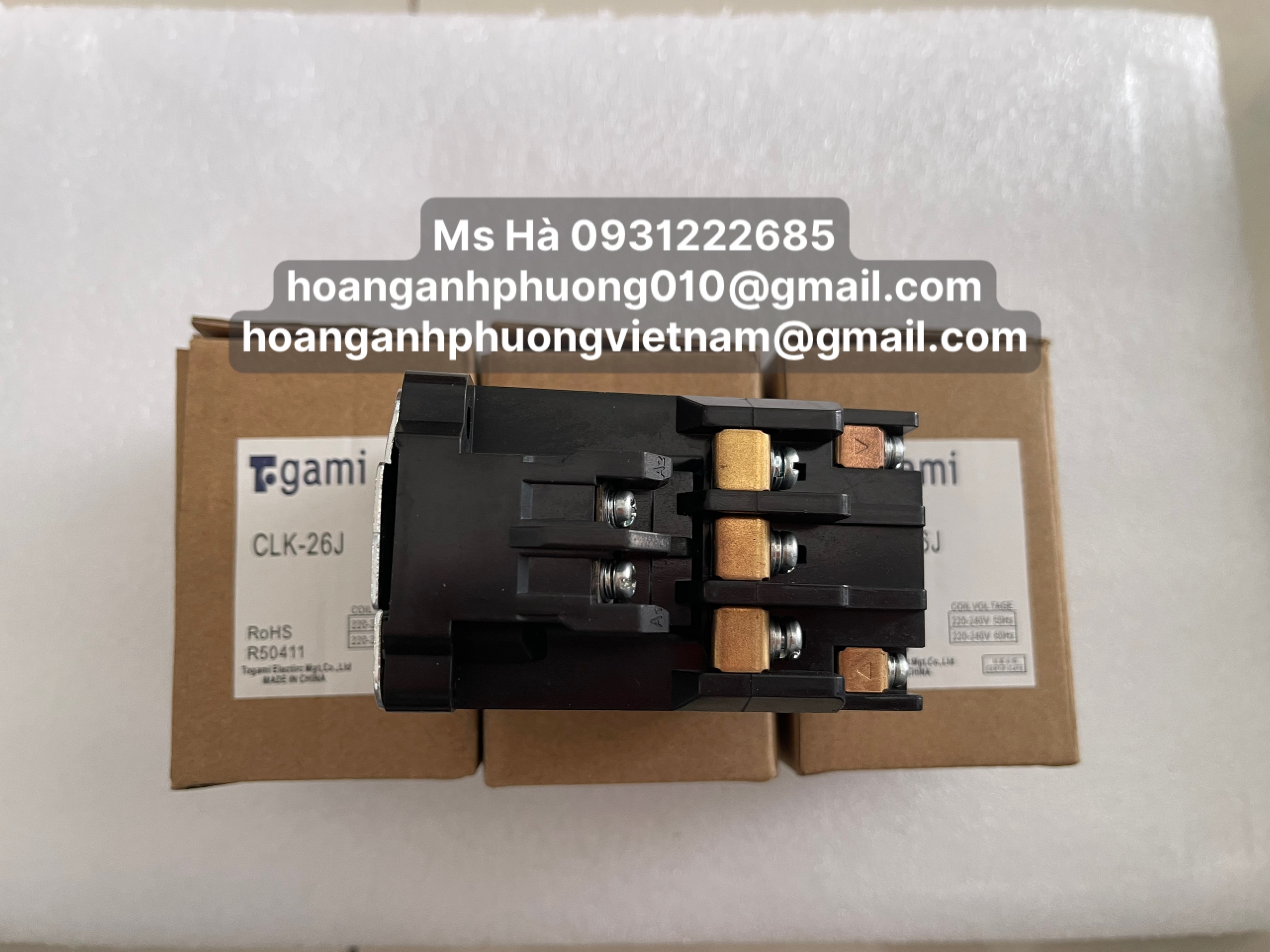 CLK-26J, togami, contactor, Công Ty Hoàng Anh Phương