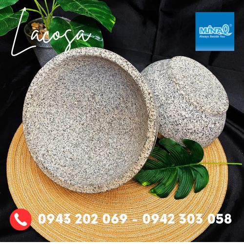 Tô đá nóng Hàn Quốc, tô đá viền kim loại Lacosa