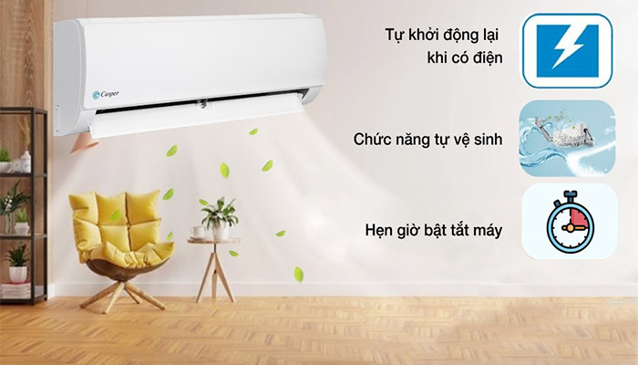 ĐIỀU HÒA CASPER SC-12FS33 CÓ TỐT KHÔNG? CÓ NÊN MUA KHÔNG?