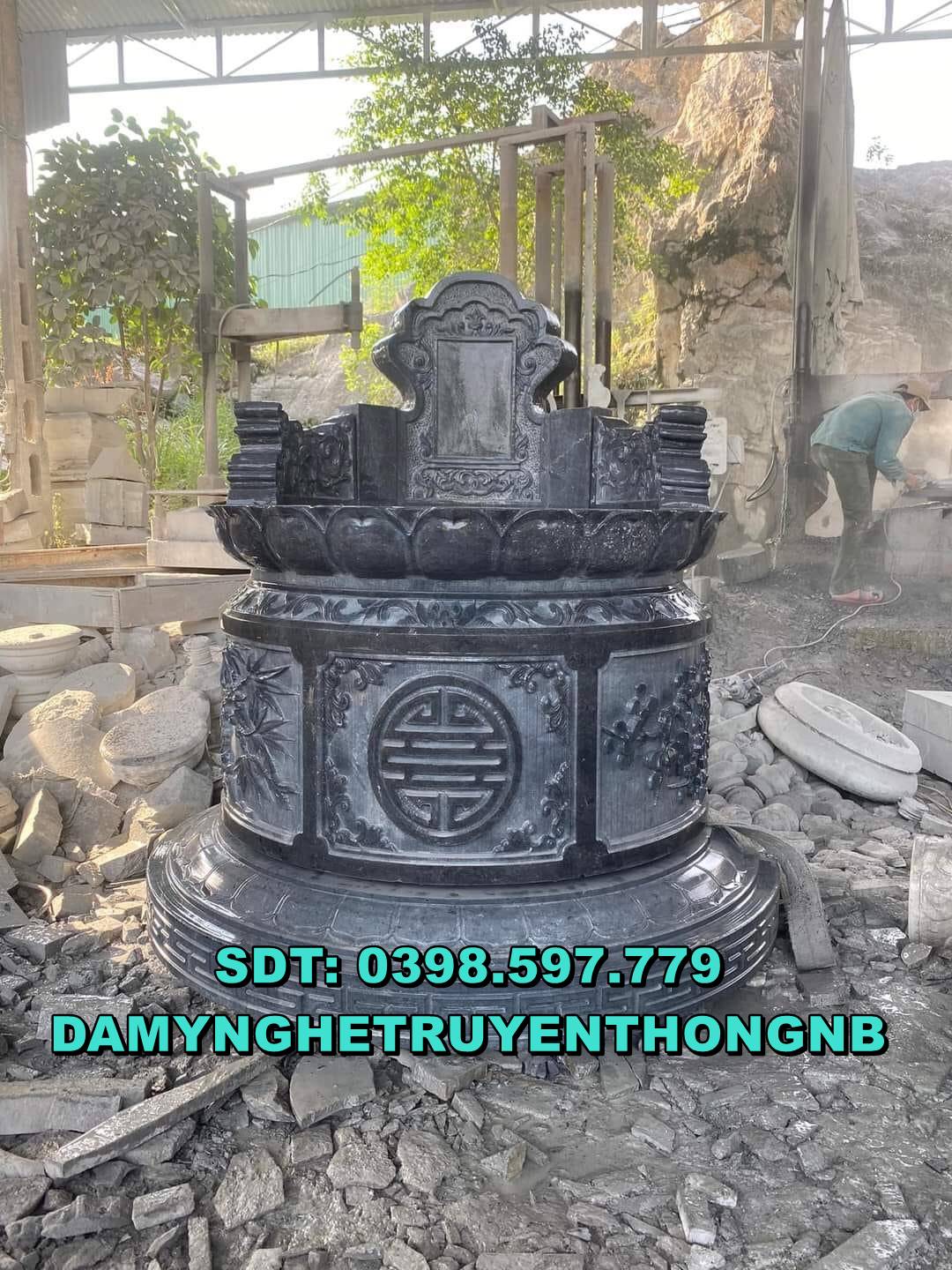Top những mẫu lăng mộ đá Ninh Bình nguyên khối 2023