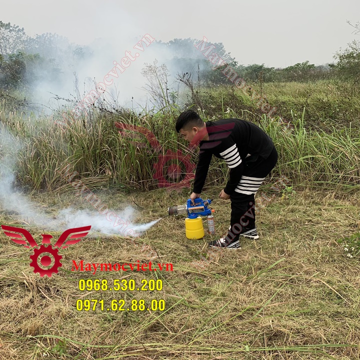 Máy phun khói diệt côn trùng mini cầm tay hiệu quả Gold 3000