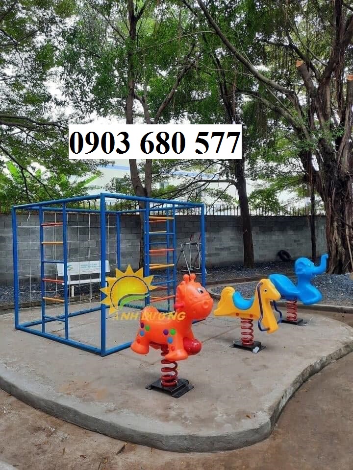 Thú nhún lò xo nhựa PP nguyên sinh cho trẻ em vui chơi