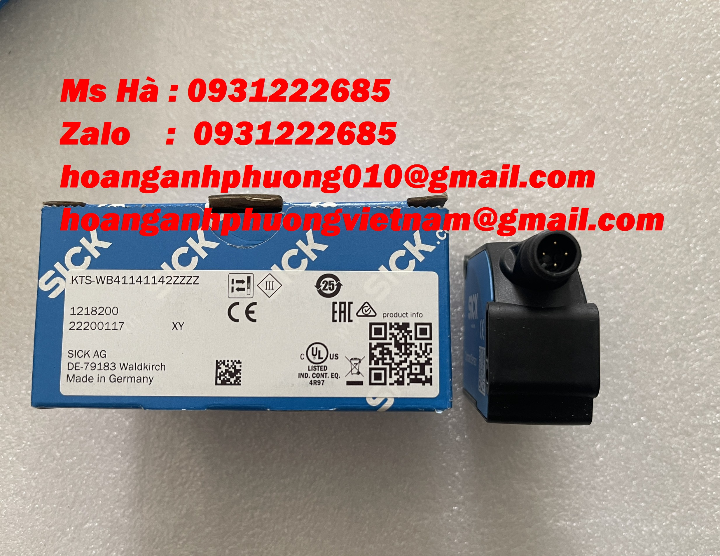 Chuyên phân phối cảm biến màu KTS-WB41141142ZZZZ dòng sick