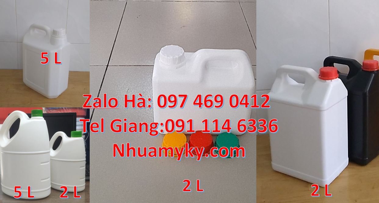 can nhựa 2lit đựng nước giật,bán can 10 lít đựng nước mắm,sĩ lẻ can nh