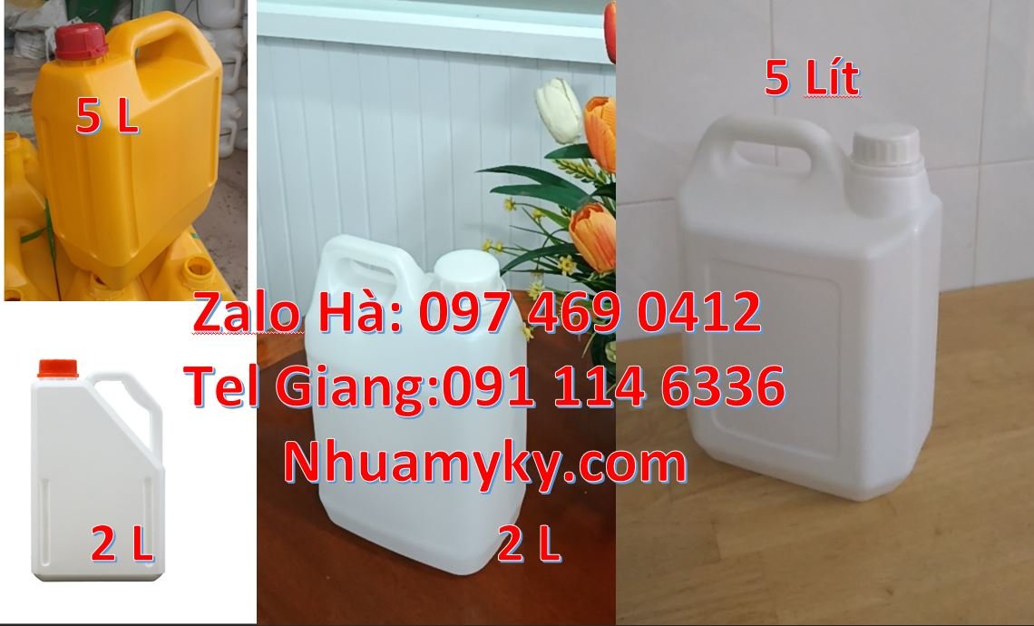 can nhựa 2lit đựng nước giật,bán can 10 lít đựng nước mắm,sĩ lẻ can nh