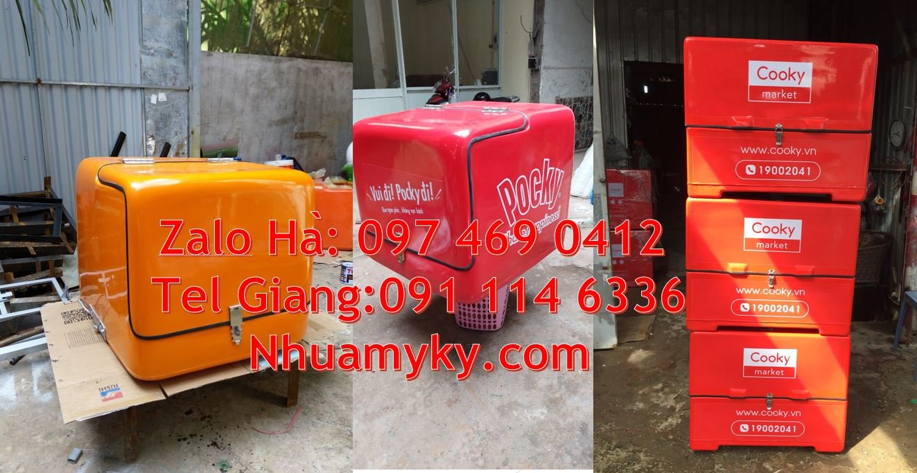 thùng ship hàng,thùng giao hàng giữ nhiệt đa năng giá rẻ nhất thị truo