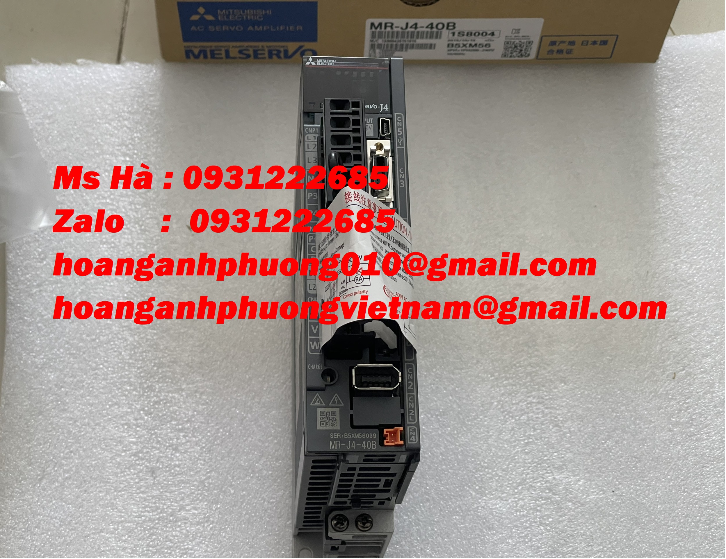 Bộ driver nhập mới 100% mitsubishi MR-J4-40B