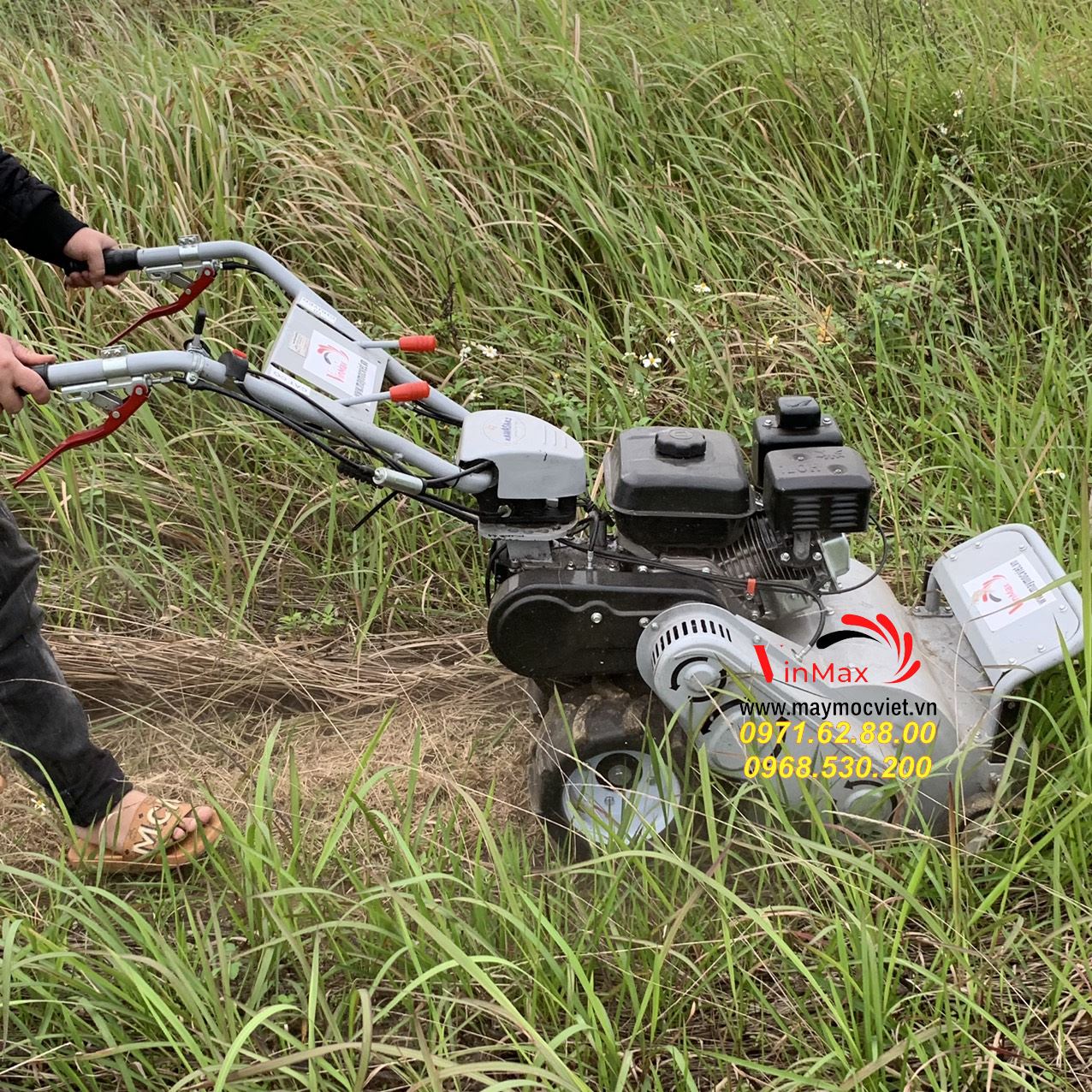 Đánh giá máy cắt cỏ trục băm Kawasaki VMTB70