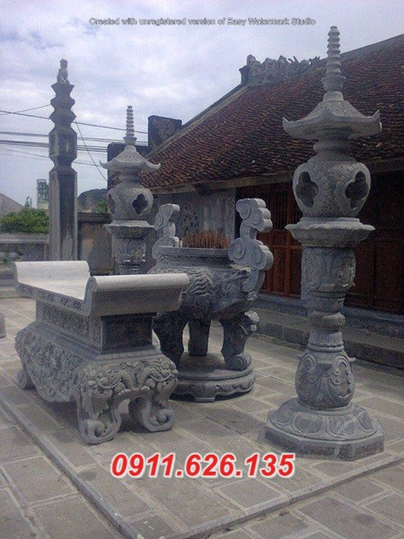Ban Thờ Bàn Lễ Đá Đẹp, Bàn Lễ Đặt Ngoài Trời.