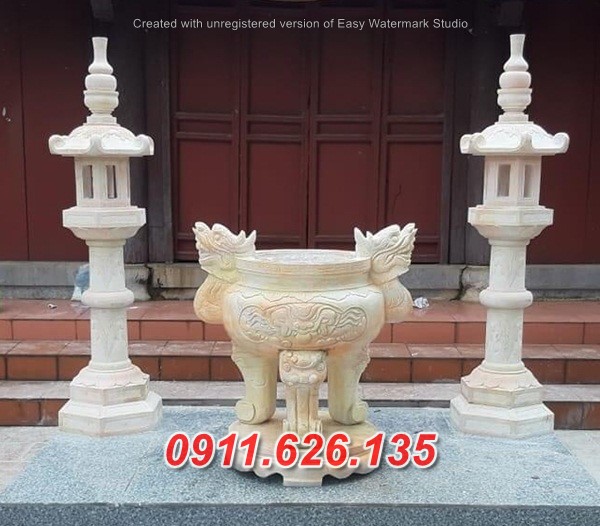 Mẫu Lư Đỉnh Lư Hương Đá Đẹp, Các Mẫu Đẹp Nhất 2023