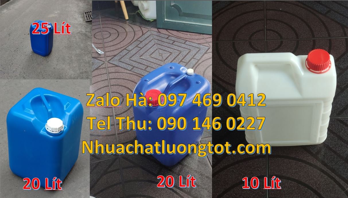 can nhựa 25 lít đựng phân bón,can nhựa 4 lít vòi nhấn can 25 lít giá r