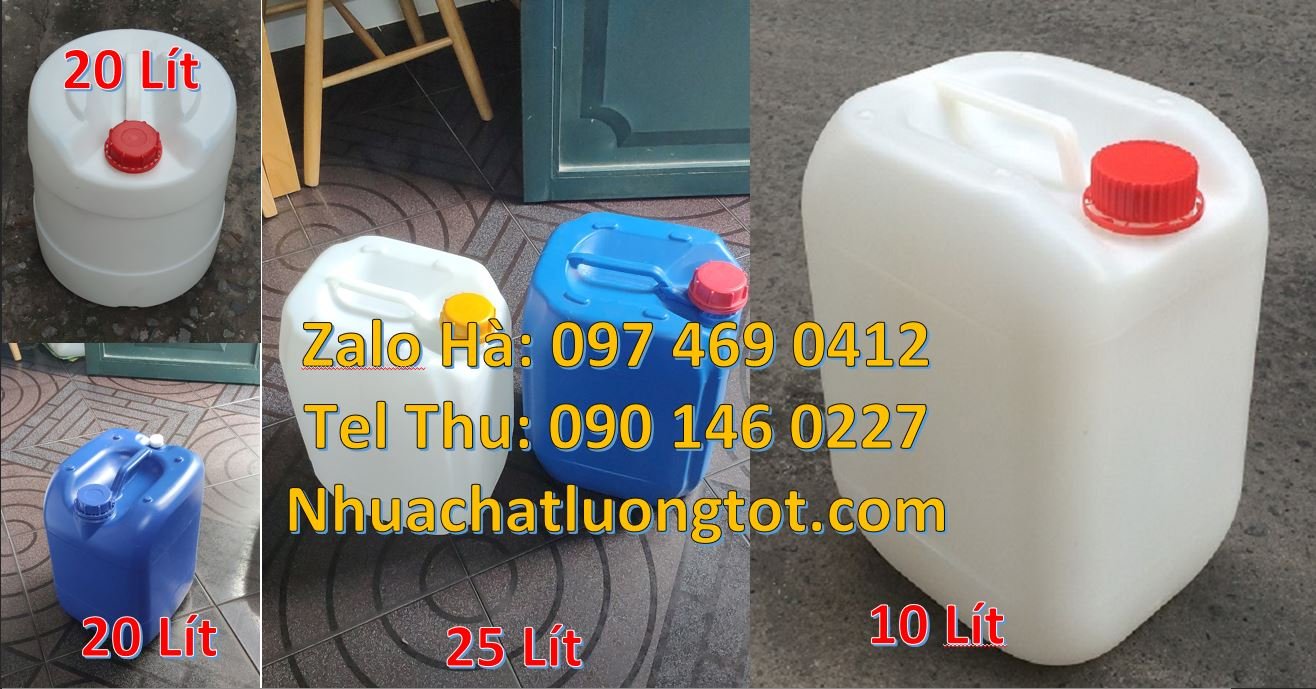 can nhựa 25 lít đựng phân bón,can nhựa 4 lít vòi nhấn can 25 lít giá r