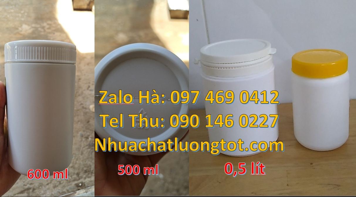 hũ 250g đựng bột,hũ đựng dung môi 200g sỉ lẽ hũ nhựa 50g 150g giá rẻ n