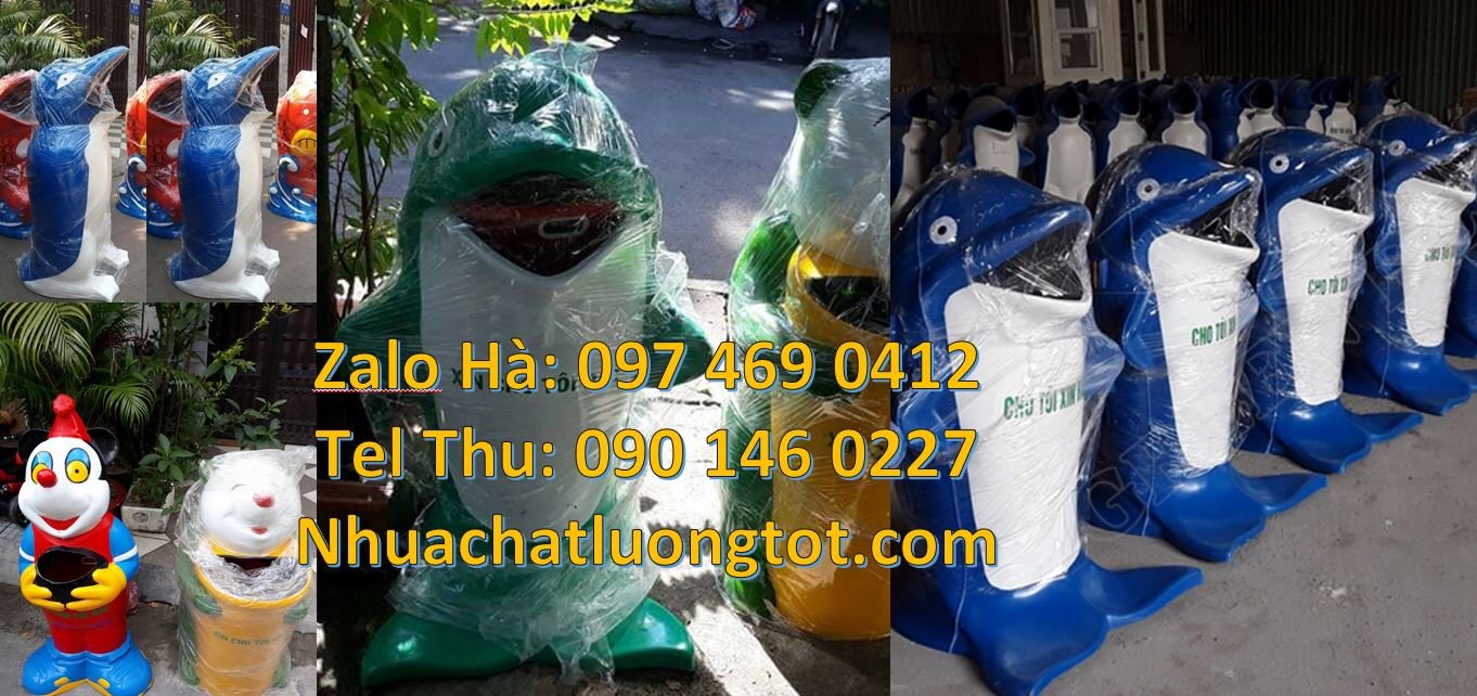 cung cấp sĩ lẻ thùng rác hình con thú,thùng rác hình con chim cánh cụt