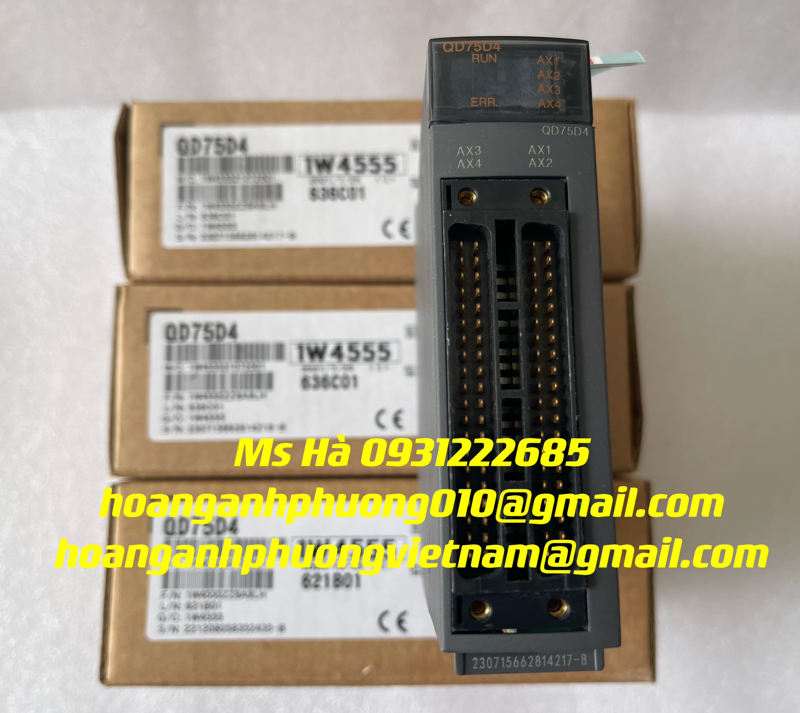 QD75D4, mitsubishi, mô đun dòng melsec Q điều khiển