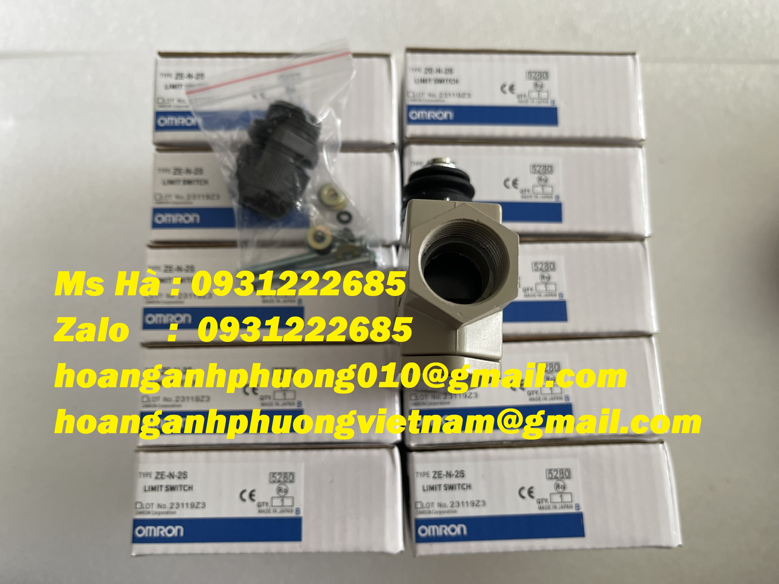 ZE-N-2S  dòng Omron  công tắc hành trình  BH 12 tháng