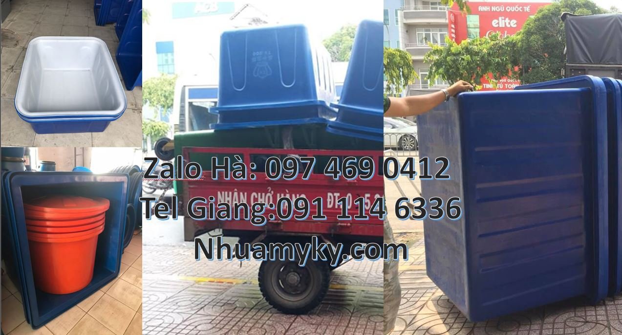 thùng nhựa trồng rau,thùng chứa nước lớn,thùng nhựa vuông giá rẻ nhất