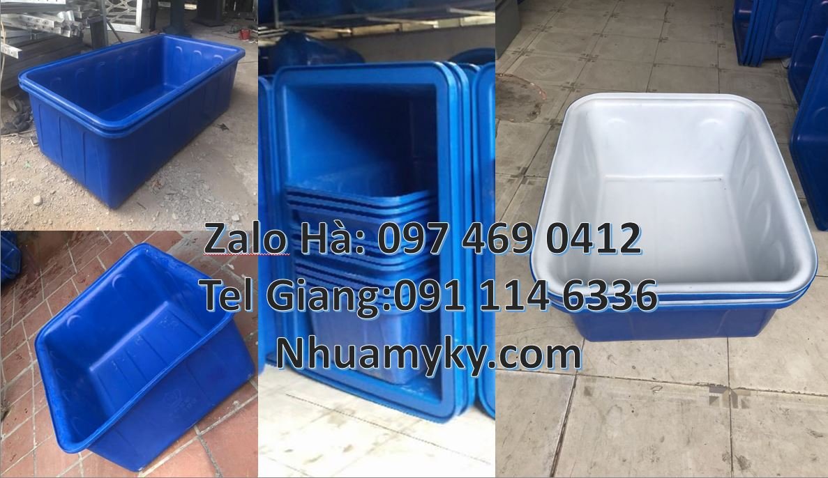thùng nhựa trồng rau,thùng chứa nước lớn,thùng nhựa vuông giá rẻ nhất