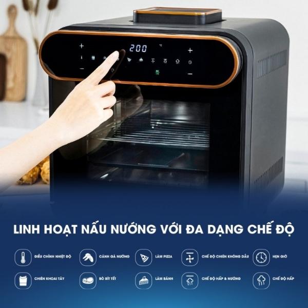 Nồi chiên hơi nước KALITE STEAM PRO chính hãng