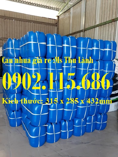 Can nhựa 30 lít vuông, can nhựa 30 lít, can 30 lít